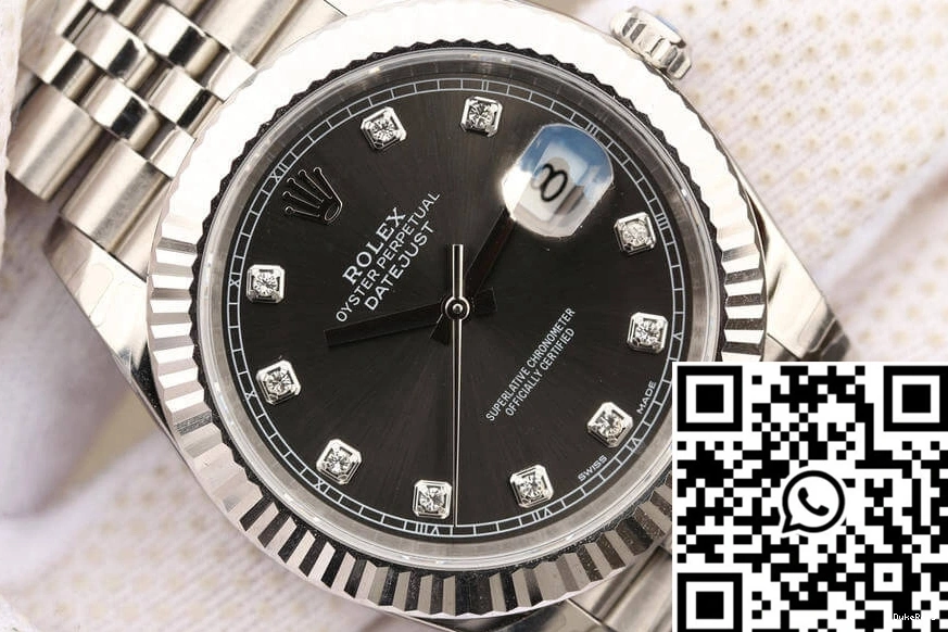 EW M126334-0006 Dial Rolex Factory Grey Datejust 0108